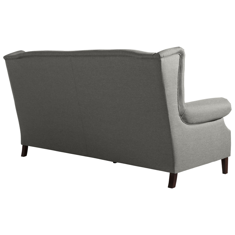 Max Winzer Sofa 3-Sitzer (2-geteilt) Flora hellgrau