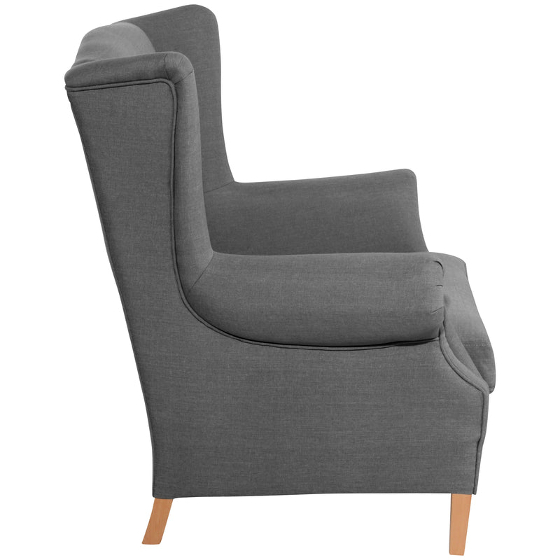 Fauteuil Big Armchair Harvey de Max Winzer anthracite