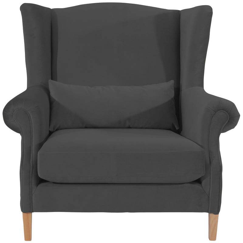 Fauteuil Big Armchair Harvey de Max Winzer anthracite