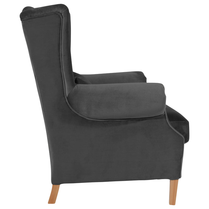 Fauteuil Big Armchair Harvey de Max Winzer anthracite