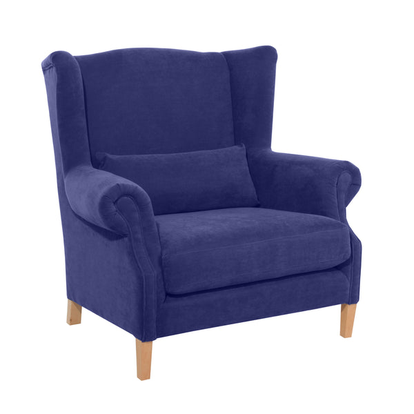 Max Winzer Grote Fauteuil Harvey blauw