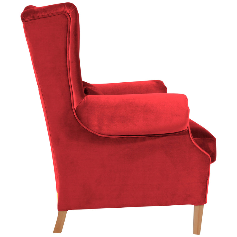 Max Winzer Grote Fauteuil Harvey rood