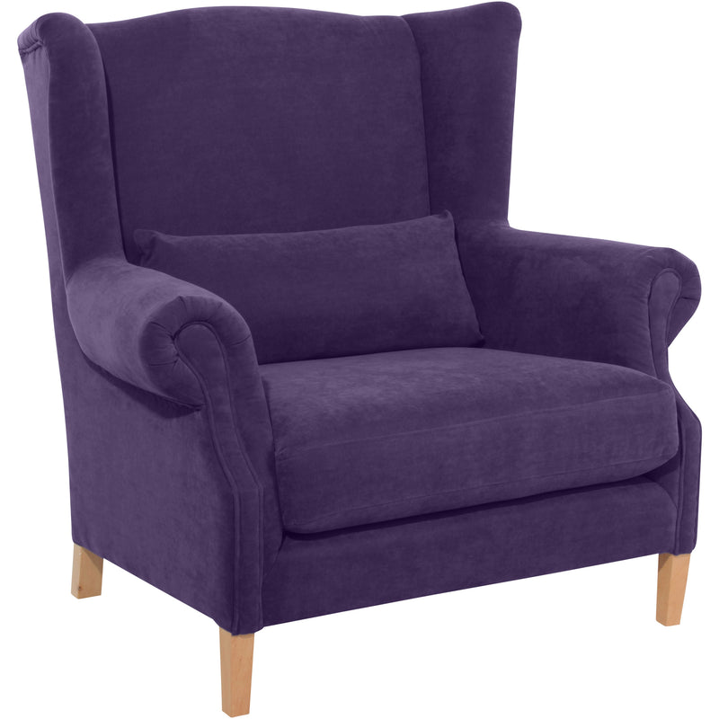 Fauteuil Big Armchair Harvey de Max Winzer violet