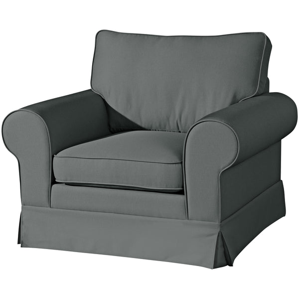 Fauteuil Hillary de Max Winzer anthracite