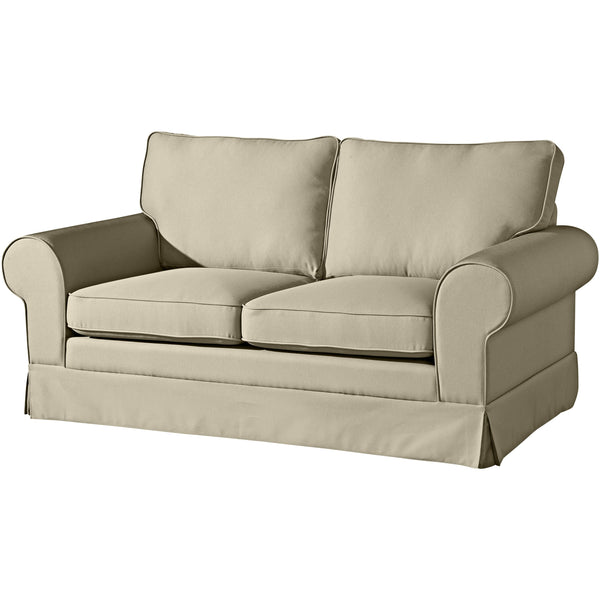 Max Winzer Sofa 2-Sitzer inkl. Zierkissen Hillary beige