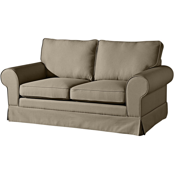 Max Winzer Sofa 2-Sitzer inkl. Zierkissen Hillary sahara