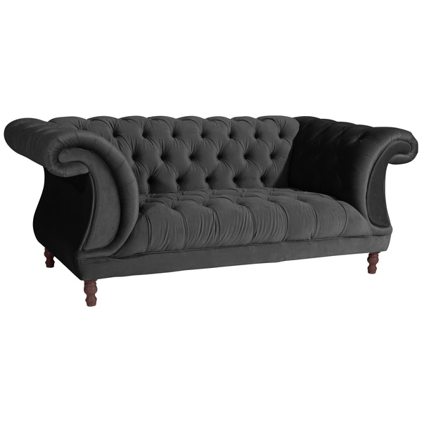 Max Winzer Sofa 2-Sitzer Ivette schwarz