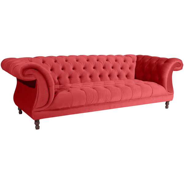 Max Winzer Sofa 3-Sitzer Ivette rot