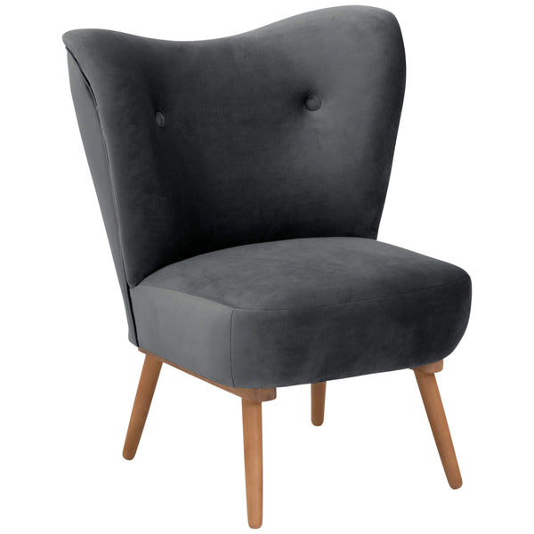 Fauteuil Jack graphite de Max Winzer