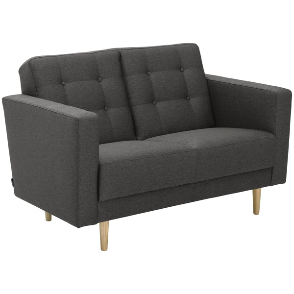 Max Winzer Sofa 2-Sitzer Jasmin anthrazit