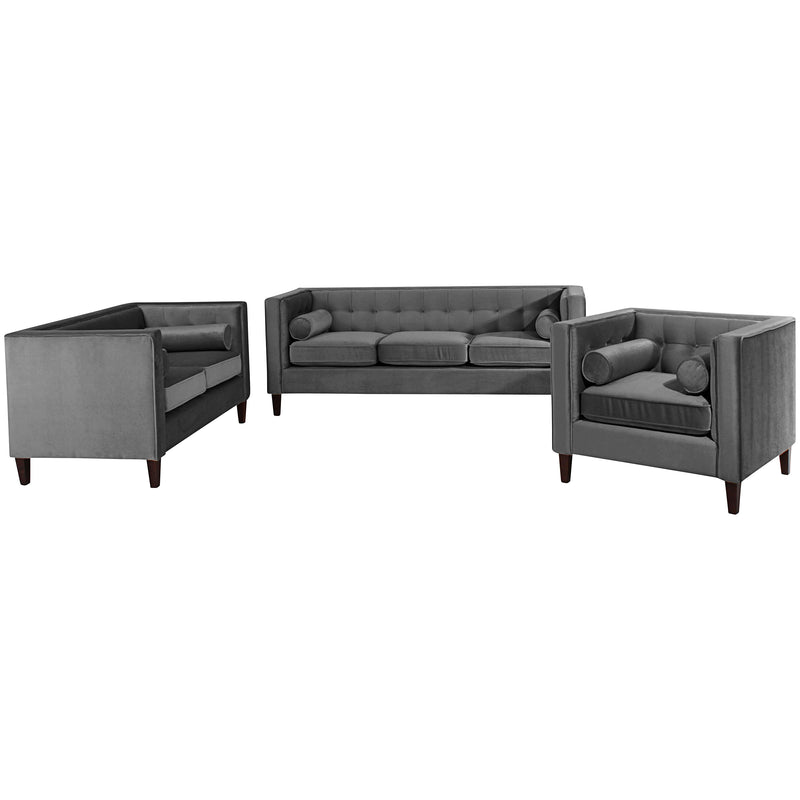 Max Winzer Sofa 3-zits / Sofa 2-zits / Fauteuil Jeronimo antraciet