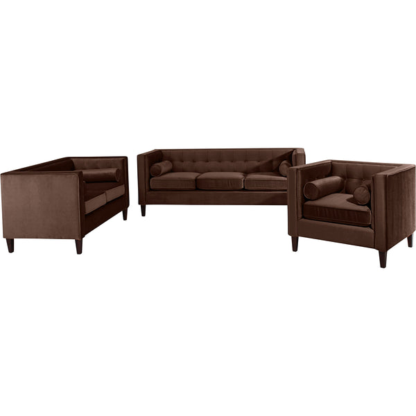 Max Winzer Sofa 3-Sitzer / Sofa 2-Sitzer / Sessel Jeronimo braun