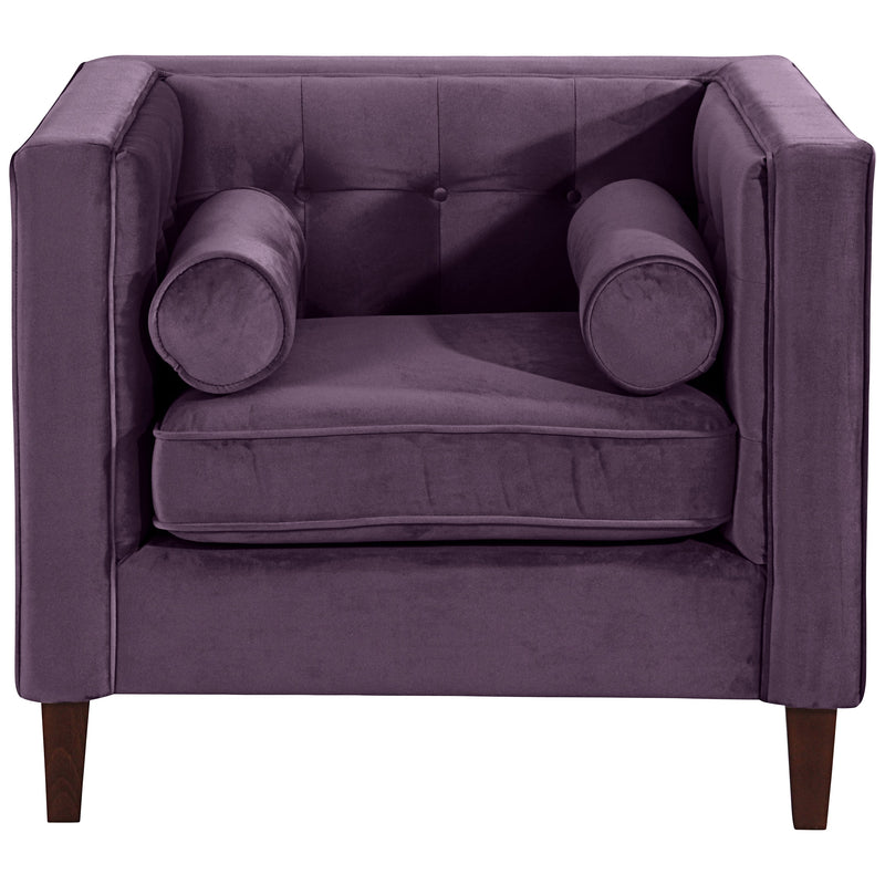 Fauteuil Max Winzer Jeronimo violet