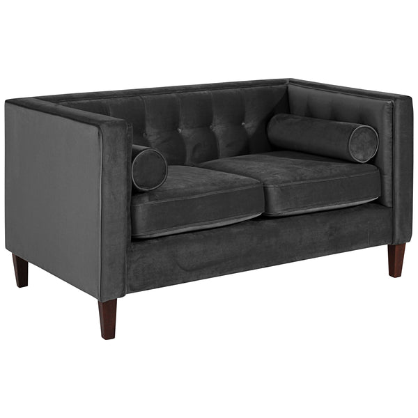 Max Winzer Sofa 2-zits Jeronimo zwart