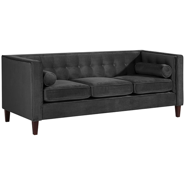 Max Winzer Sofa 3-Sitzer Jeronimo schwarz