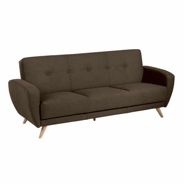 Max Winzer Sofa 3-Sitzer mit Bettfunktion Jerry braun