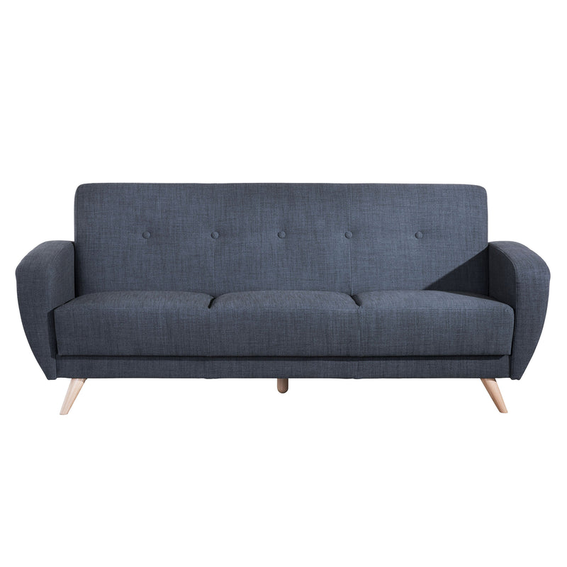 Max Winzer Sofa 3-zits met bedfunctie Jerry blauw