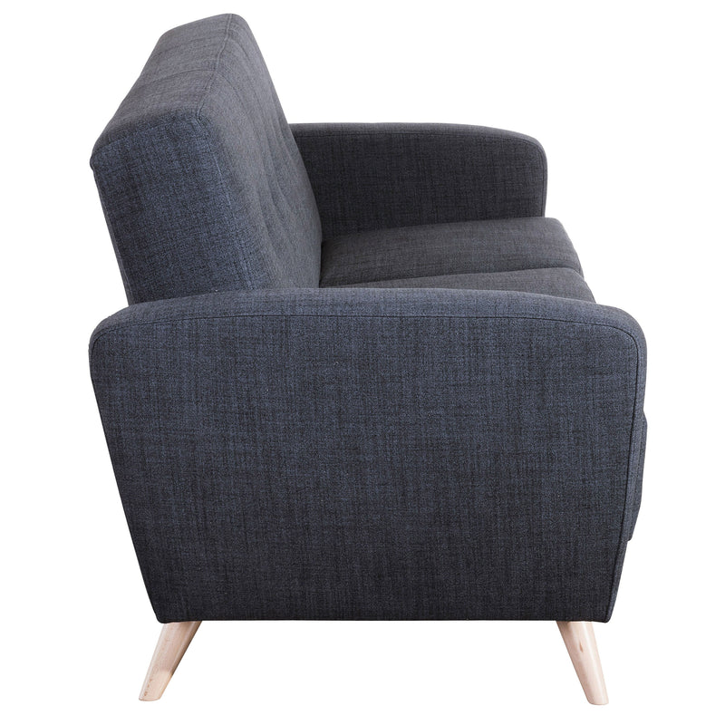 Max Winzer Sofa 3-Sitzer mit Bettfunktion Jerry blau