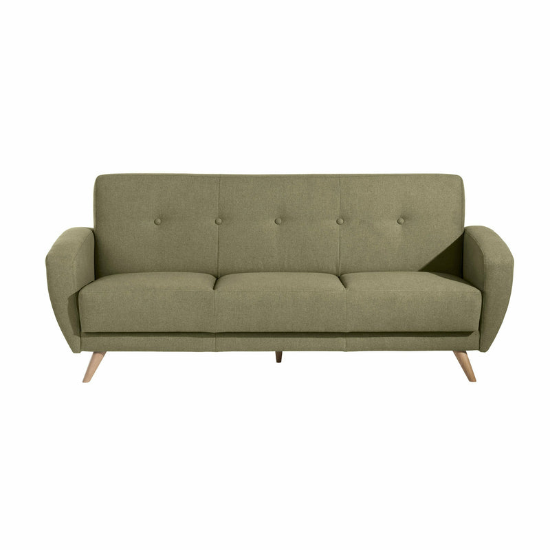 Max Winzer Sofa 3-Sitzer mit Bettfunktion Jerry oliv