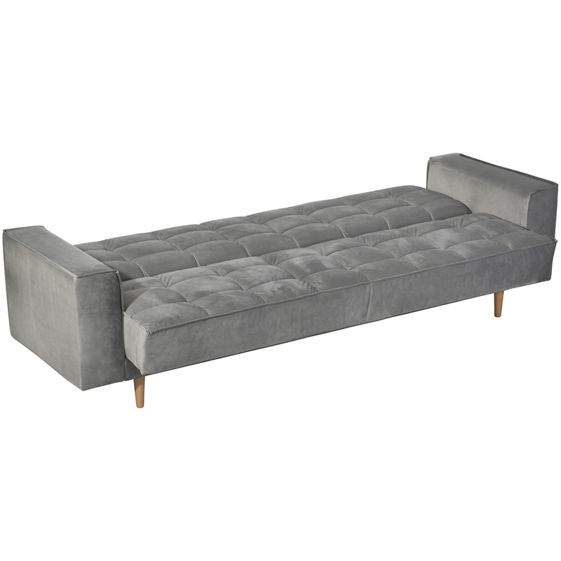 Max Winzer Sofa 3-zits met bedfunctie Josephine grijs