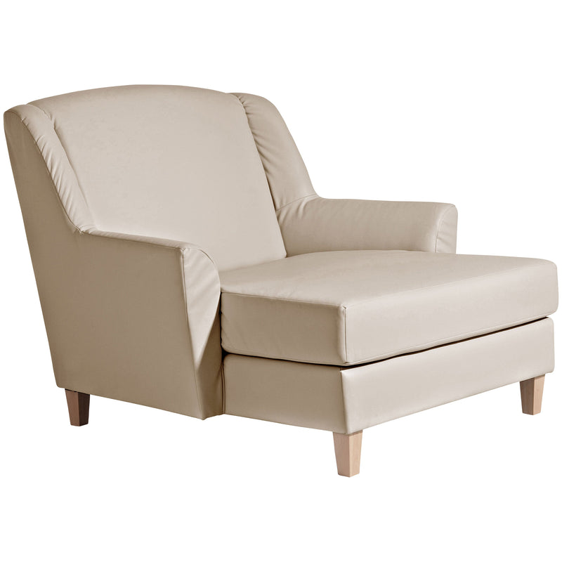 Max Winzer Grote fauteuil inclusief 1x sierkussen 55x55cm Judith beige