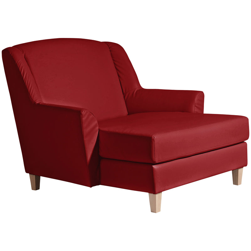 Max Winzer Grote fauteuil inclusief 1x sierkussen 55x55cm Judith chilli