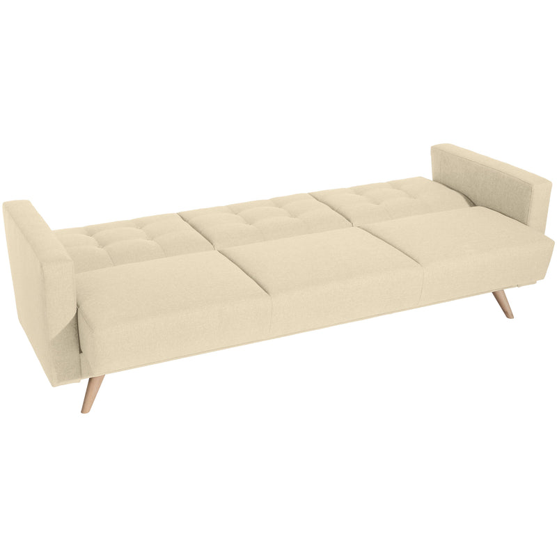 Max Winzer Sofa 3-Sitzer mit Bettfunktion Julian beige