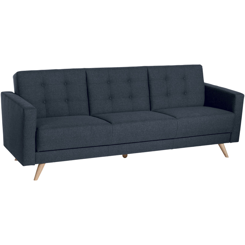 Max Winzer Sofa 3-Sitzer mit Bettfunktion Julian blau