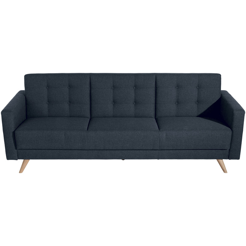 Max Winzer Sofa 3-Sitzer mit Bettfunktion Julian blau