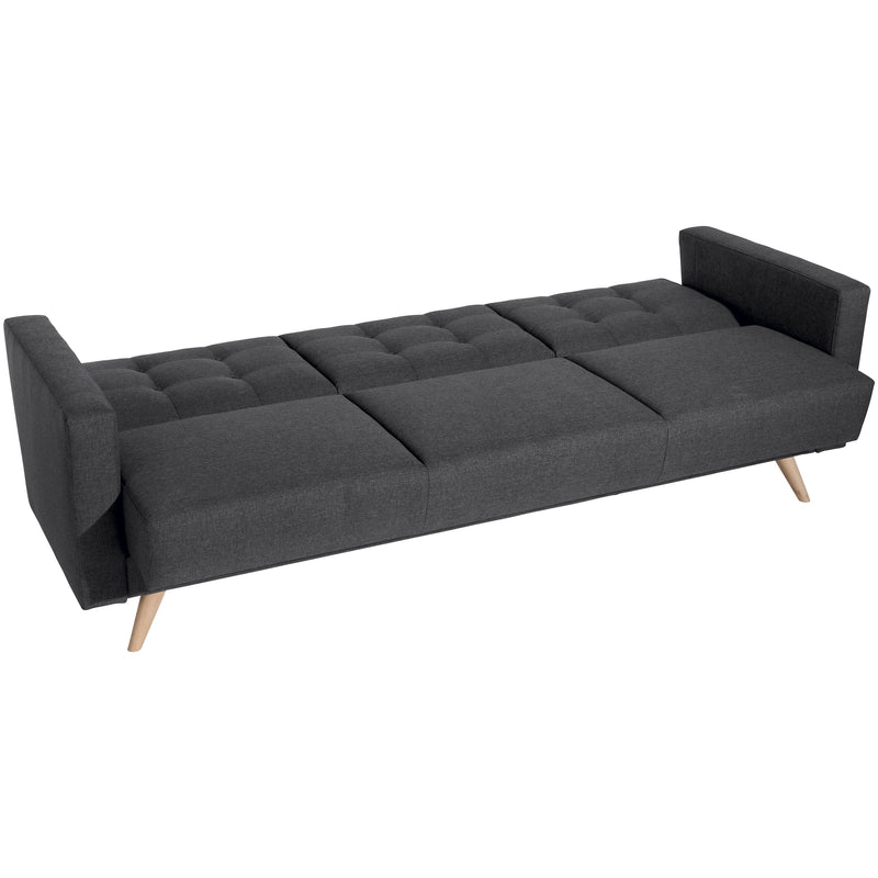 Max Winzer Sofa 3-Sitzer mit Bettfunktion Julian graphit