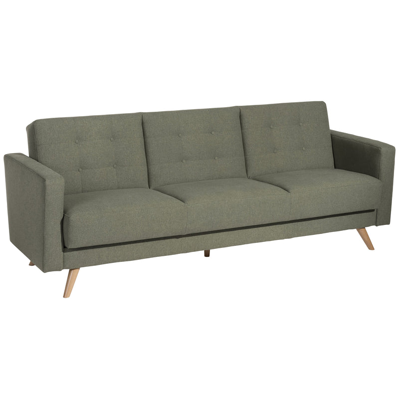 Max Winzer Sofa 3-Sitzer mit Bettfunktion Julian grün