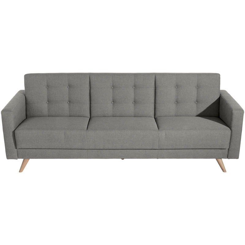 Max Winzer Sofa 3-zits met bedfunctie Julian lichtgrijs