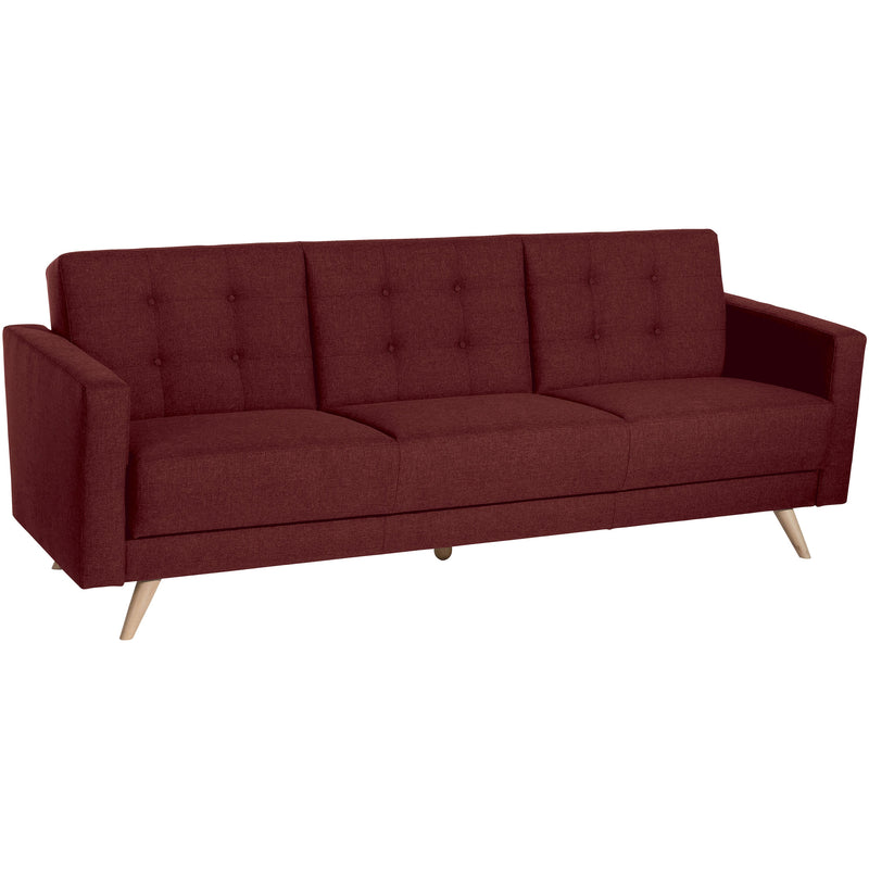 Max Winzer Sofa 3-zits met bedfunctie Julian rood