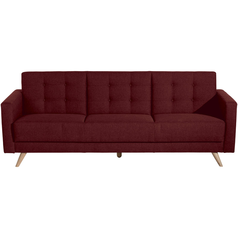 Max Winzer Sofa 3-zits met bedfunctie Julian rood