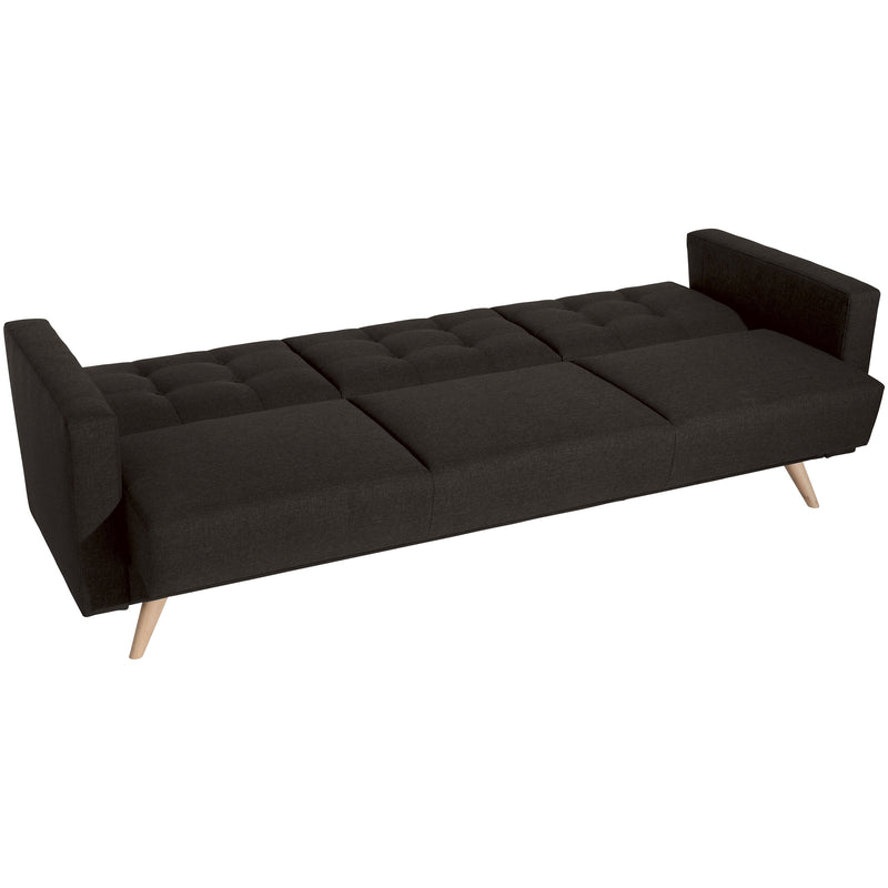 Max Winzer Sofa 3-Sitzer mit Bettfunktion Julian schoko