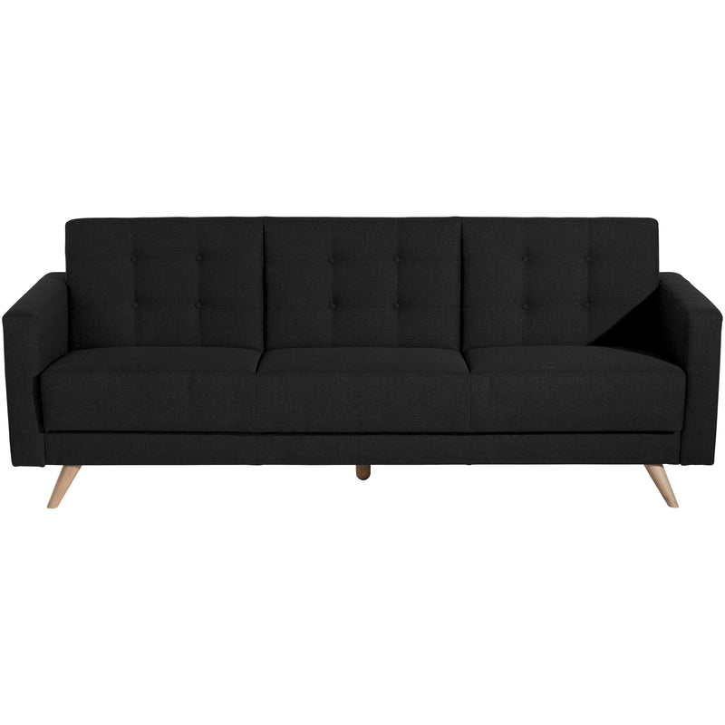 Max Winzer Sofa 3-Sitzer mit Bettfunktion Julian schwarz