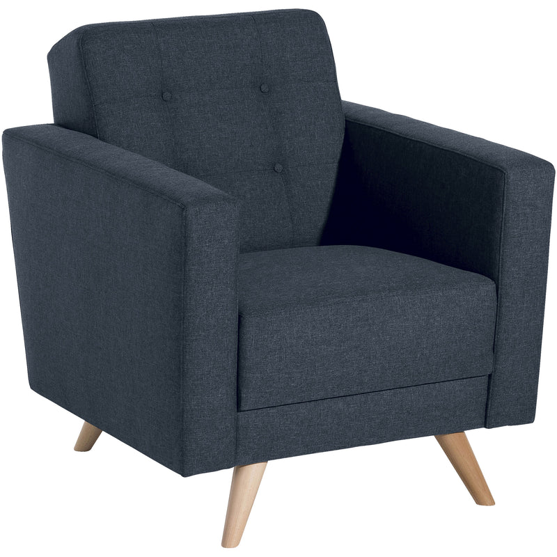 Fauteuil Julian bleu de Max Winzer