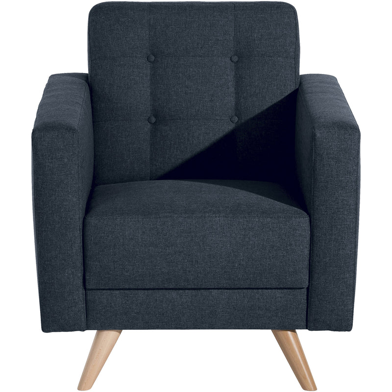 Fauteuil Julian bleu de Max Winzer