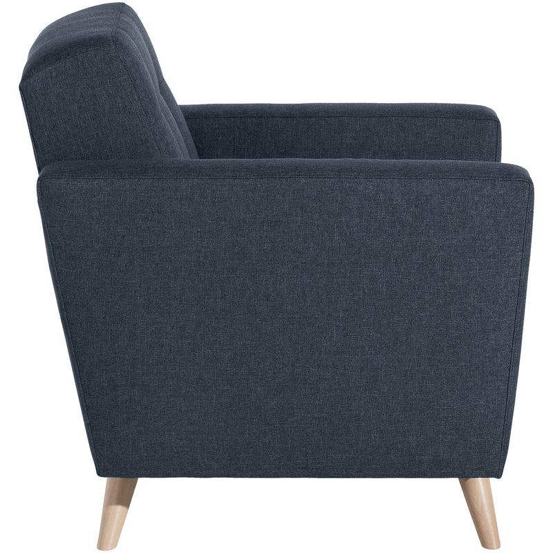 Fauteuil Julian bleu de Max Winzer