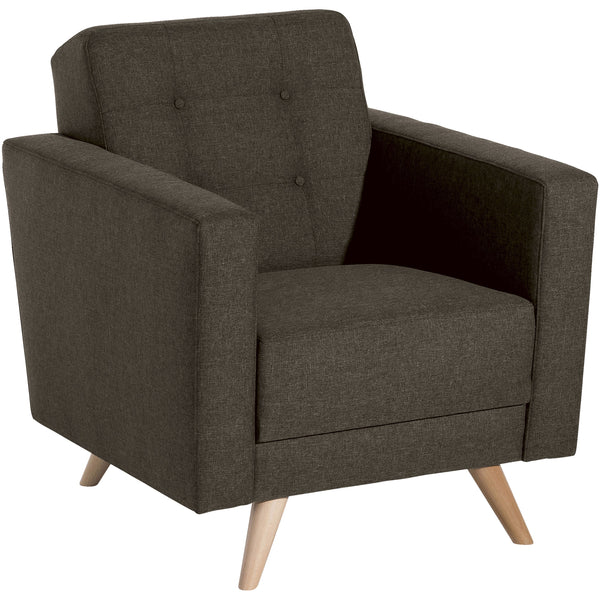 Fauteuil Julian de Max Winzer marron