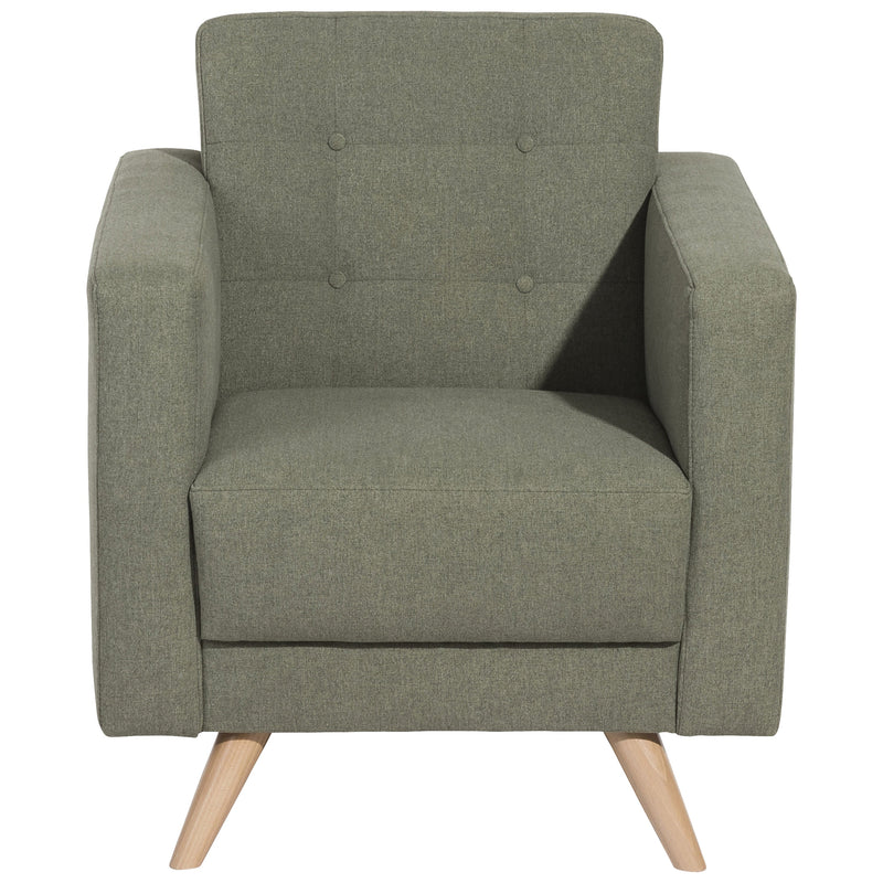 Fauteuil Julian vert de Max Winzer