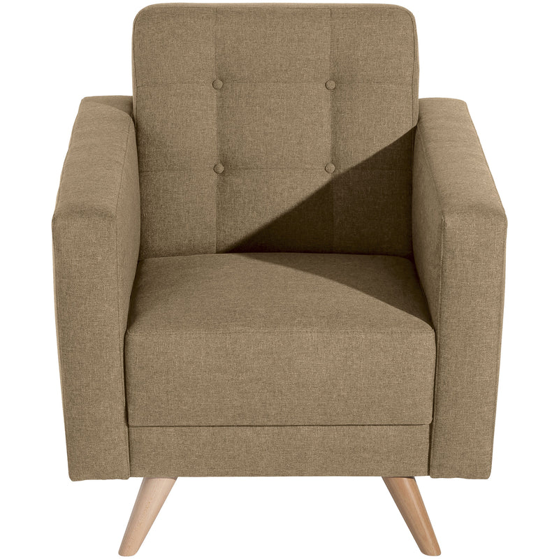 Fauteuil Julian sable de Max Winzer