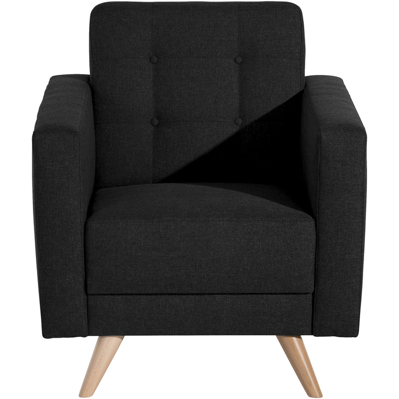 Fauteuil Julian noir de Max Winzer