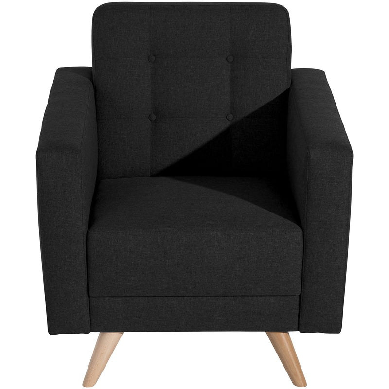 Fauteuil Julian noir de Max Winzer