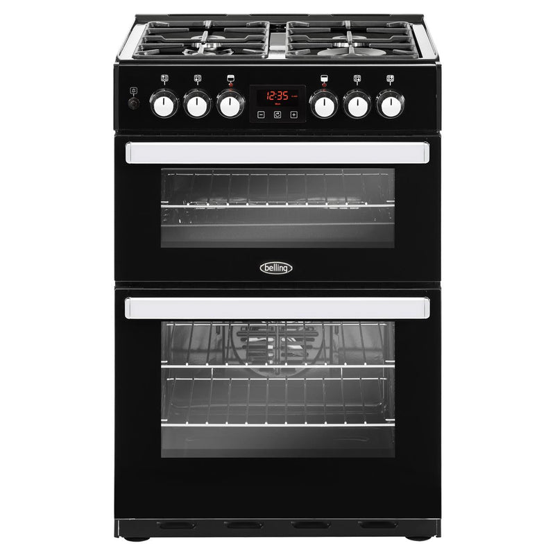 Belling Cookcentre 60 DF Noir + Hotte aspirante Fusion 600