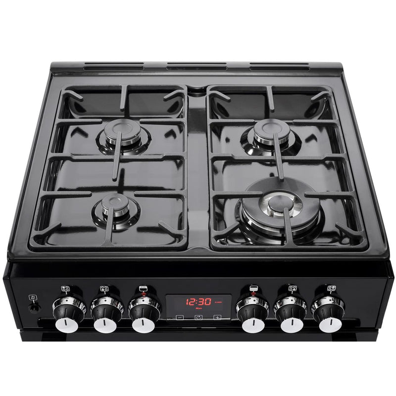 Belling Cookcentre 60 DF Noir + Hotte aspirante Fusion 600