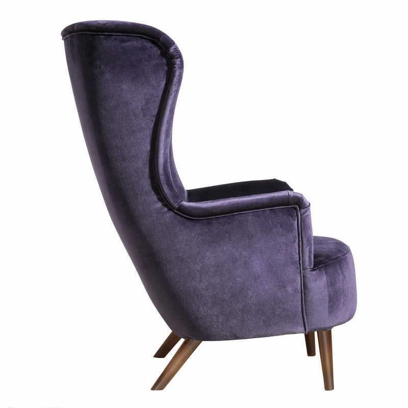 Fauteuil Max Winzer Liane violet