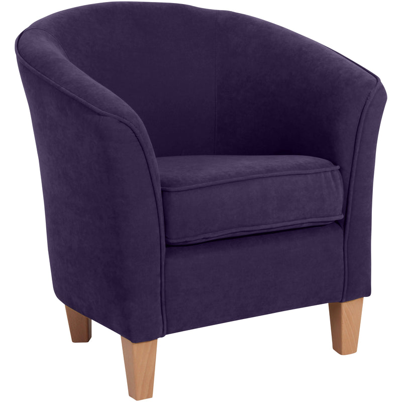 Fauteuil Max Winzer Livia violet