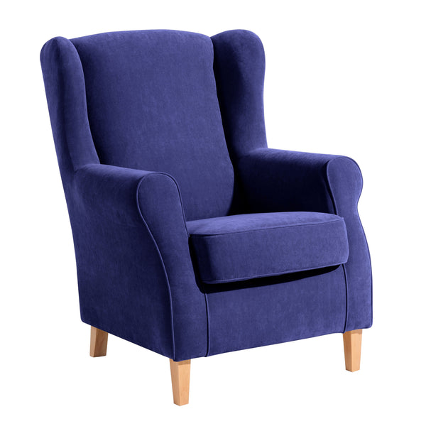 Max Winzer oorfauteuil Lorris blauw