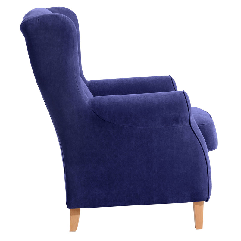 Max Winzer oorfauteuil Lorris blauw